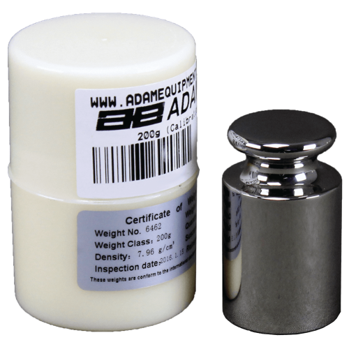 Adam Equipment OIML F1 200g Calibration Weight for EPB 363, SPB 363, HCB 302/602/602H, CQT 202, DCT 302, PMB 202, Single - 700100012 - Click Image to Close